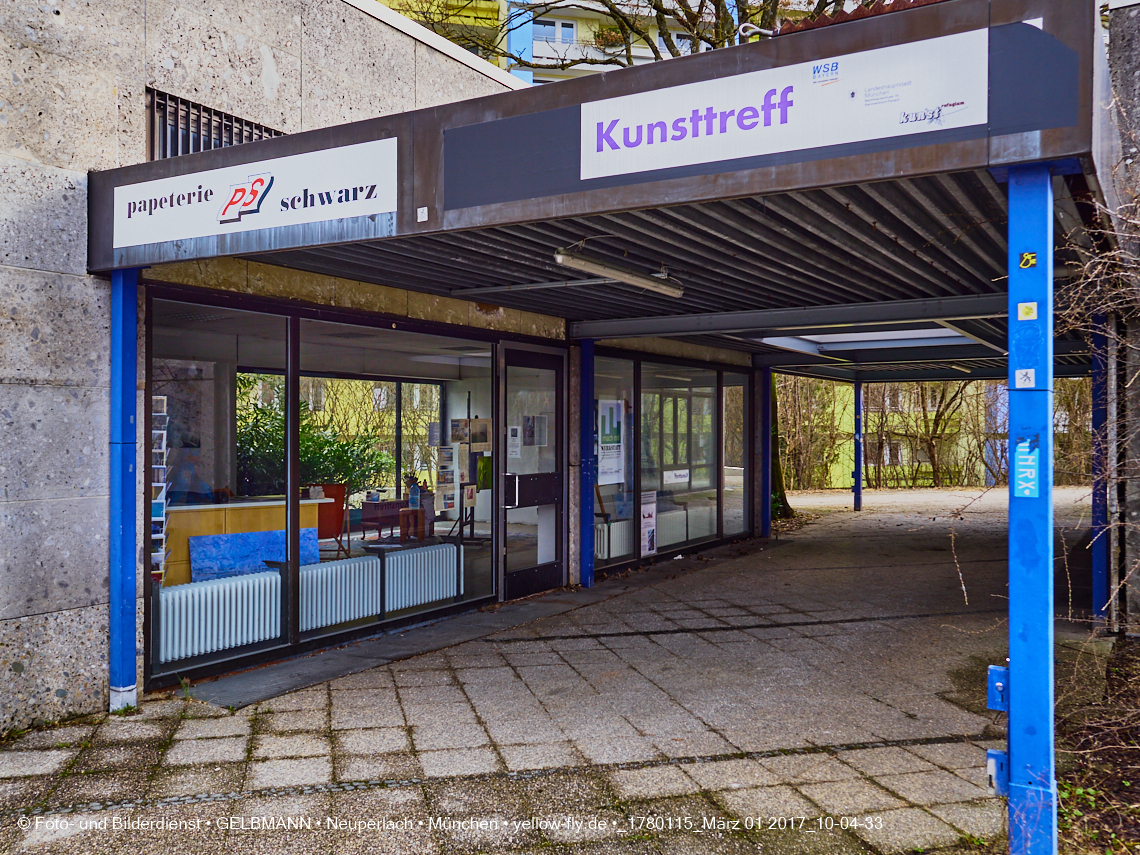 01.03.2017 - die Abrissbaustelle Quiddezentrum in Neuperlach